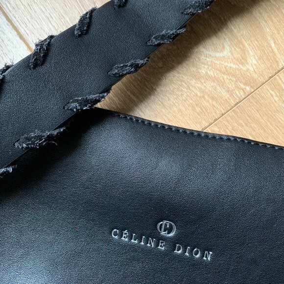 Céline Dion black Tote bag with a little pocket - Picture 5 of 11